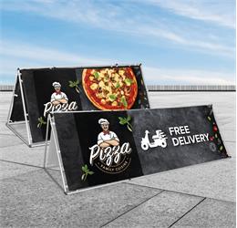 A frame banner